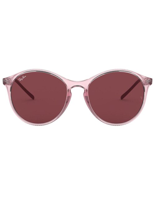 Lente solar para mujer Ray Ban rosa