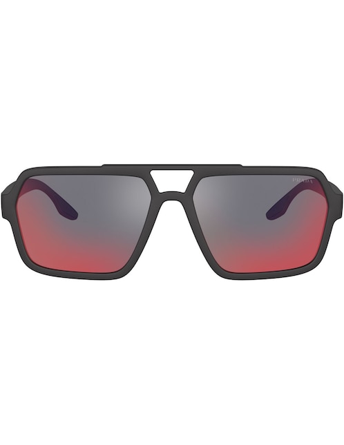 Lentes de sol Prada Rossa Rossa Impavid PS 01XSDG008F59 para hombre