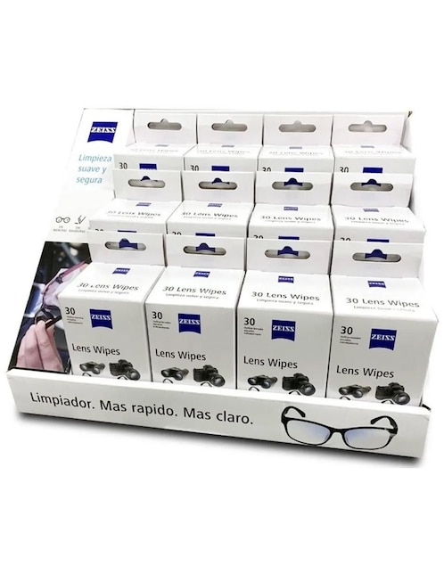  Toallitas limpiadoras de lentes para lentes: 200 toallitas de  limpieza para gafas envueltas individuales prehumedecidas