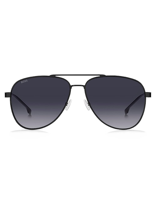 Gafas De Sol HUGO BOSS Para Hombre, Modelo 1435/S, Color Brown Horn Ruthenium - Bisagras 360°, Diseño Icónico
