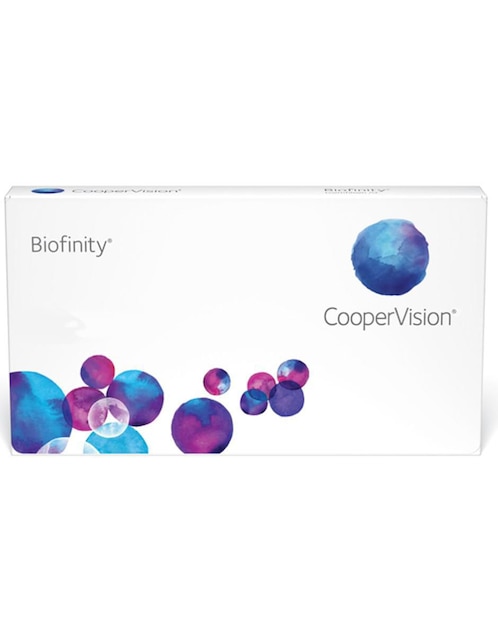 Lentes de contacto Biofinity para miopía e hipermetropía