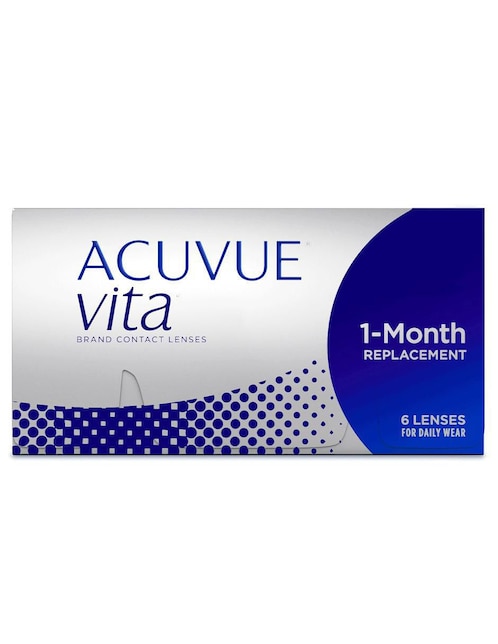 Lentes de contacto Acuvue Vita para miopía e hipermetropía