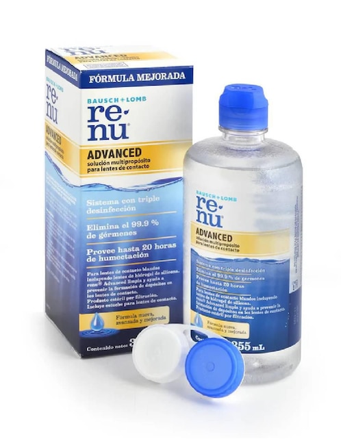 Solución para lentes de contacto blandos 355 ml Solución para lentes de contacto blandos 355 ml