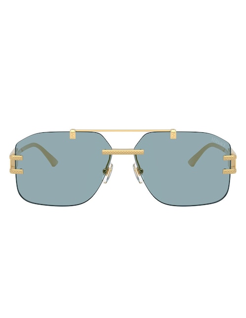 Lentes de sol Versace Damier Plaque para hombre