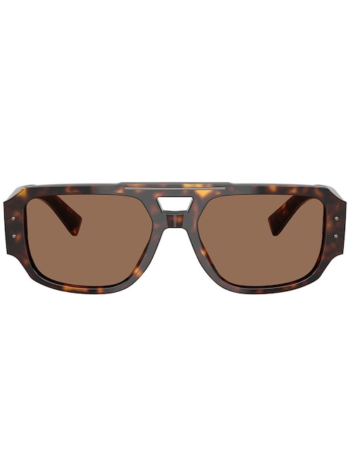 Lentes de sol Dg Logo Plaque para hombre 1