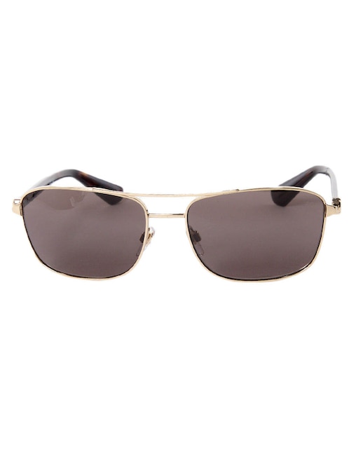 Lentes de sol Luxury Metal Shield para hombre 1