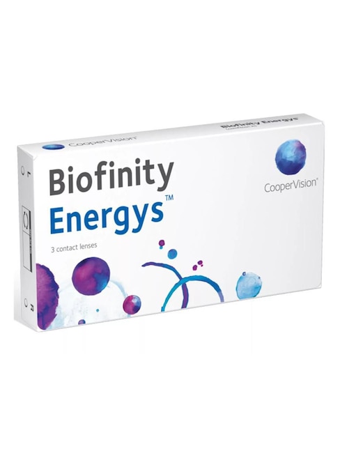 Lentes de contacto Biofinity Energys para miopía e hipermetropía