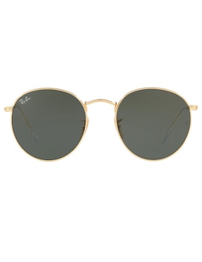 Lentes De Sol Ray Ban Round Flat Para Hombre