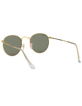 Lentes de sol Ray Ban Round Metal 0RB3447001/5850 para hombre