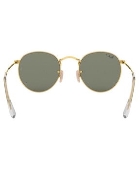Lentes de sol Ray Ban Round Metal 0RB3447001/5850 para hombre