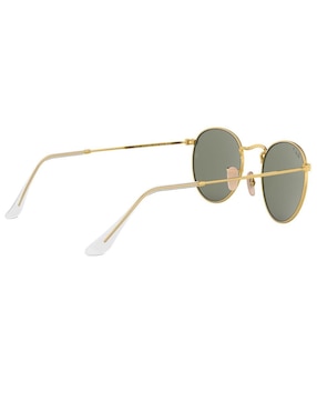 Lentes de sol Ray Ban Round Metal 0RB3447001/5850 para hombre
