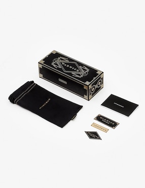 Lentes de sol Hawkers Black Rose Gold Warwick Xs unisex
