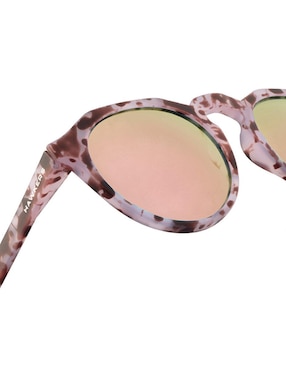 Lente solar Hawkers Warwick Hombre Y Mujer. Carey / Dorado Rosa