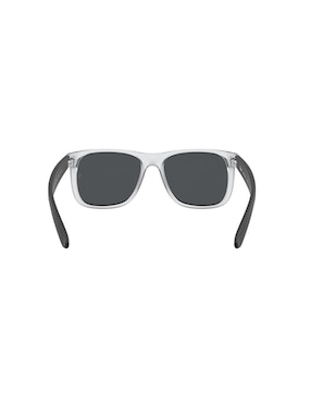 Lentes de sol Ray Ban Kids Justin 651287 Rubber Transparent para hombre
