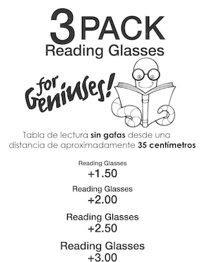 Lentes de lectura Sersun Geniuses unisex