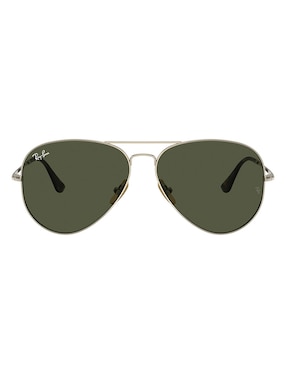 Lentes De Sol Ray Ban Aviator Titanium Unisex