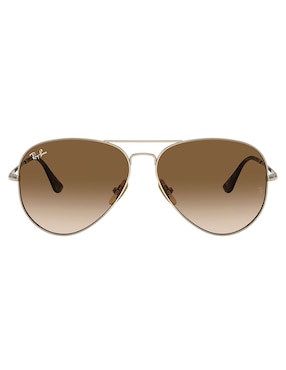 Lentes De Sol Ray Ban Aviator Titanium Unisex