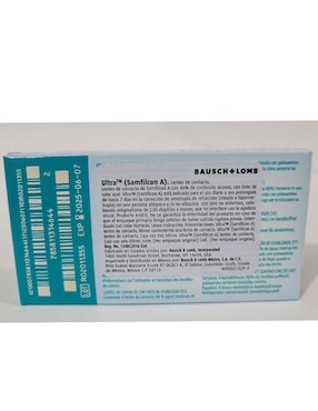 Lentes de contacto Bausch & Lomb para miopía e hipermetropía