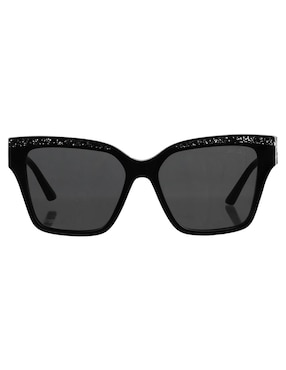 Lentes de sol Jimmy Choo Crystal Glitter Powder para mujer