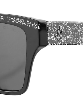 Lentes de sol Jimmy Choo Crystal Glitter Powder para mujer