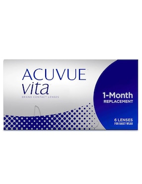 Lentes de contacto Acuvue Vita para miopía e hipermetropía