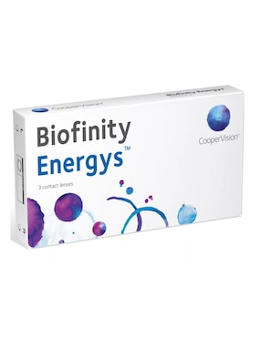 Lentes de contacto Biofinity Energys para miopía e hipermetropía