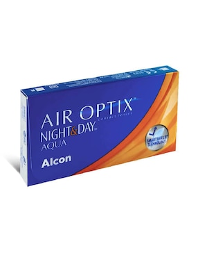 Lentes de contacto Air Optix Night And Day Aqua para miopía e hipermetropía