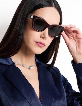 Lentes de sol Burberry Shield Hinge para mujer