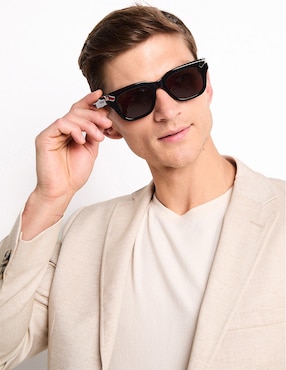 Lentes de sol Alexander Mcqueen Punk Rivet Square para hombre