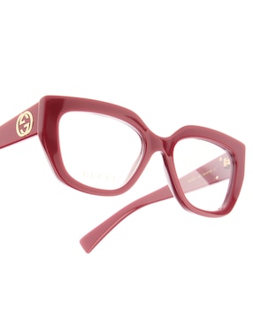 Armanzon Gucci Solid Burgundy para mujer