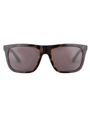 Lentes de sol Burberry Embossed Check para hombre