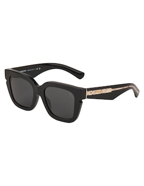 Lentes de sol Burberry Luxury Engraved Check para mujer