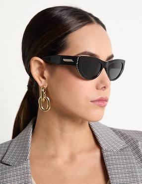 Lentes de sol Jimmy Choo Luxury Crystal para mujer