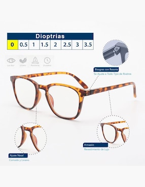 Lentes para luz azul Magma Life LENT1 unisex