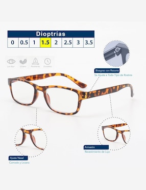 Lentes para luz azul Magma Life LENT4 unisex