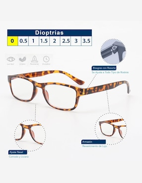 Lentes para luz azul Magma Life LENT4 unisex