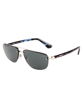 Lentes de sol Burberry Metal Shield para hombre
