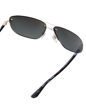 Lentes de sol Burberry Metal Shield para hombre
