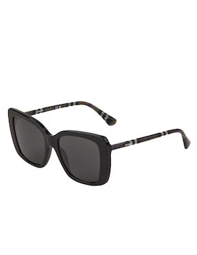 Lentes de sol Burberry Luxury Tubular Check para mujer