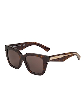 Lentes de sol Burberry Luxury Engraved Check para mujer