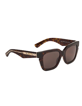 Lentes de sol Burberry Luxury Engraved Check para mujer