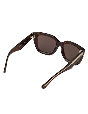 Lentes de sol Burberry Luxury Engraved Check para mujer