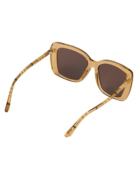 Lentes de sol Burberry Luxury Tubular Check para mujer
