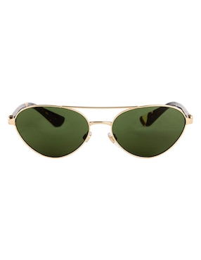 Lentes de sol Burberry Metal Shield para mujer