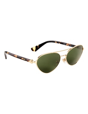Lentes de sol Burberry Metal Shield para mujer