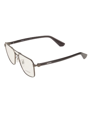 Armazón Burberry Luxury Metal Shield para hombre