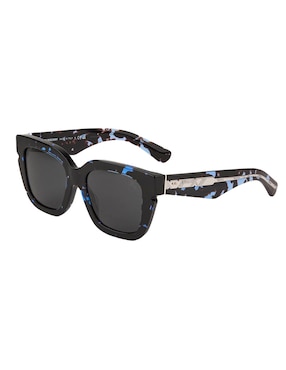 Lentes de sol Burberry Luxury Engraved Check para mujer