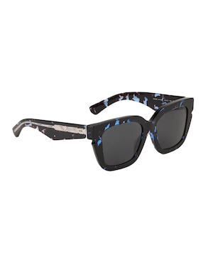 Lentes de sol Burberry Luxury Engraved Check para mujer