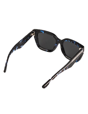 Lentes de sol Burberry Luxury Engraved Check para mujer