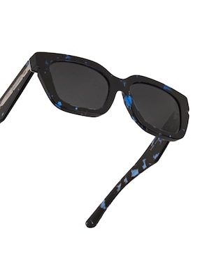 Lentes de sol Burberry Luxury Engraved Check para mujer